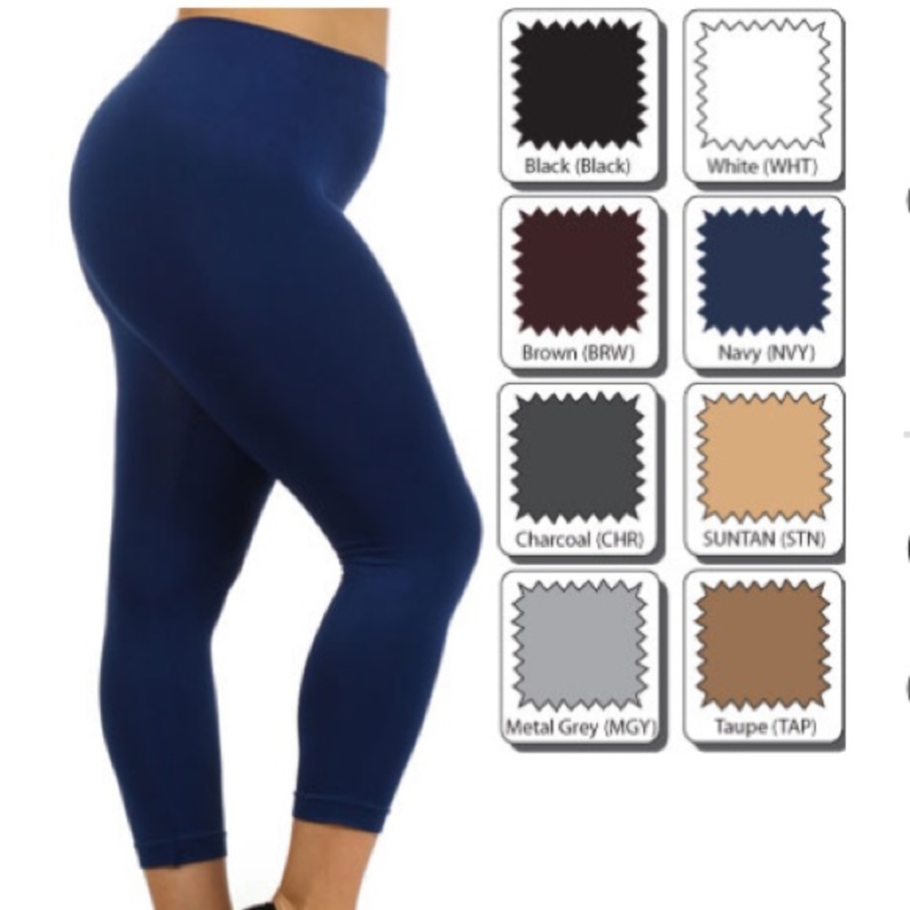 Plus Size One Size Fits 1X-3X Leggings